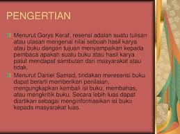 Dasar Dasar Penulisan Resensi Ppt Download