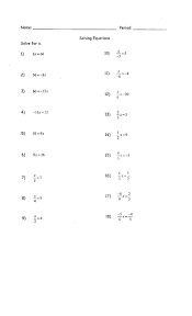 This method finds it use when the variables and constants are present on both sides of the linear equation to be solved. Solving Equations With Parentheses Worksheet Printable Worksheets And Activities For Teachers Parents Tutors And Homeschool Families