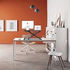 With paneled doors and exposed mortise look details, this home office furniture captures the true essence of american furniture. Putorsen Standing Desk Converter 32 Inch Height Adjustable Stand Up Desk Ergonomic Sit Stand Dual Monitor And Laptop Riser Workstation