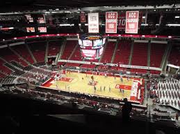 pnc arena section 303 row j seat 7 north carolina state