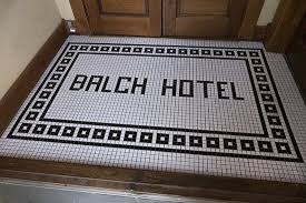 Vintage Mosaic In Entryway Picture Of Balch Hotel Dufur Tripadvisor