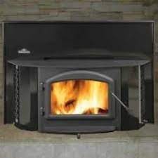 Napoleon Epi1402k Deluxe 25 Inch Wood Burning Fireplace Insert Enamel Black Bbqguys Wood Burning Fireplace Inserts Wood Fireplace Inserts Fireplace Inserts