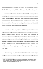Kerajaan kekal konsisten dengan prinsip dan dasar luar negara walaupun malaysia dilihat akrab dengan negara kuasa besar seperti amerika syarikat dan china. Http Studentsrepo Um Edu My 2486 3 Bab 2 Pdf