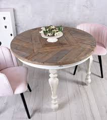 Esszimmer tisch aus wildeiche massivholz rund. Esstisch Rund Massivholz Metall Kuchentisch Klostertisch Landhausstil Palazzo Int Ltd Co Kg