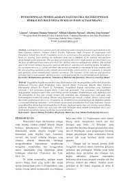Teknik berhitung di matematika ajaib tidak mengutamakan kecepatan, tetapi mengutamakan ketelitian. Http E Journal Unipma Ac Id Index Php Jta Article Download 4642 2532