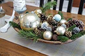 Check spelling or type a new query. Christmas Home Tour Dining Room Christmas Decor At The Happy Housie 9 Christmas Centerpieces Christmas Table Decorations Christmas Decorations Rustic