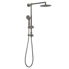 Polaris 1 Retrofit Rain Shower System With Handheld Shower Rain Shower System Shower Systems Shower Remodel