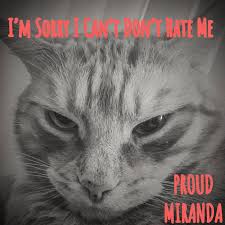 Proud Miranda- I'm Sorry I Can't Don't Hate Me