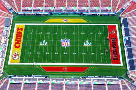The football field and its dimensions. Why This Year S Super Bowl Will Look Like Madden Irl Wired
