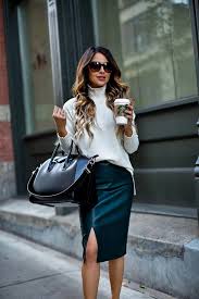 41681 tenue jupe noire sont disponibles sur alibaba.com. 1001 Idees De Tenue Avec Jupe En Cuir Moderne Et Chic