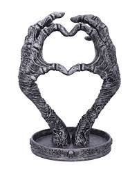 Maybe you would like to learn more about one of these? Skeleton Hand With Heart Jewelry Holder For Gothics Karneval Universe