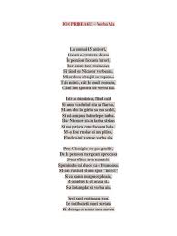 Vei plange mult ori vei zambi? de lucian blaga. Ion Pribeagu Vorba Aia Poezie