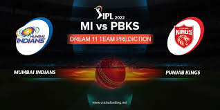 Mumbai indians won the toss and elected to field against punjab kings in an indian premier league . O6nrrfa5byhqdm