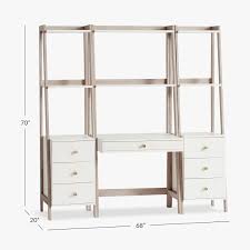 Choose between wide, high standing, narrow and low bookcases, in colors such as red, white, black, grey and different shades of oak. Wall Teen Desk Narrow Bookcase With Drawers Set Pottery Barn Teen
