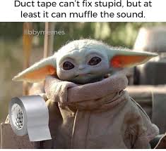 Pin By Don Rock On Baby Yoda In 2020 Yoda Meme Cute Funny Animals Yoda Wallpaper
