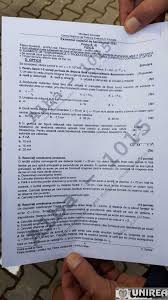 Subiecte și barem de corectare la geografie, chimie, fizică, informatică sau economie. Foto Subiecte È™i Bareme Simulare Bacalaureat 2021 La FizicÄƒ Pentru Elevii De Clasa A Xii A Ziarul Unirea