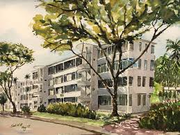 Singapore Tiong Bahru Estate History Of Singapore Singapore Photos Old Photos