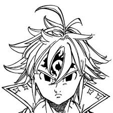 But the first sin she meets, meliodas, is a little innkeeper with a talking pig. Get Meliodas Colouring Pages Gif Get Update Coloring Books