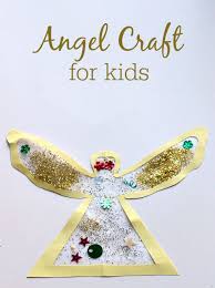 Easy Angel Craft For Preschool No Time For Flash Cards Angel Crafts Preschool Christmas Christmas Angel Crafts