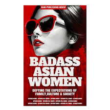 Design book cover for badass asian women