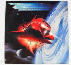 Hardware is billy's 3rd solo release. Zz Top Band Autographed Afterburner Record Album Cover 1727021104