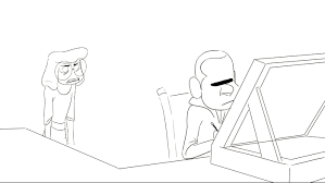 Drawing Painting Designer Man Woman Boy Girl Couple Relationships Unbearable Angry Glasses Nerd Animation Reference Writing Painting Zone Animation