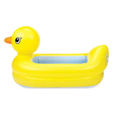 Bahan tebal, aman untuk anak dari benturan Diskon Munchkin Inflatable Duck Tub Bak Mandi Karet Bak Mandi Anak Bak Balon Diskon Lazada Indonesia