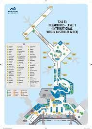 maps of melbourne airport melbourne airport airport map airport design