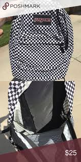 Black And White Jansport Backpack Jansport Black And White Checkered Backpack Jansport Black Black And White