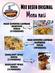 Ianya menjadi bualan orang dalam awal tahun 2016 hingga sekarang. Menu Mee Besen Original Melaka Mee Besen Ori Melaka Facebook