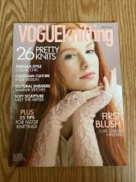 VOGUE knitting Magazine EARLY FALL 2015 July Vol.33 No.2 "First Blush"
