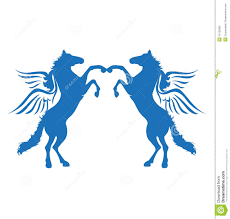 Tags that describe this logo: Blue Horse Logos