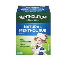 Natural Menthol Rub Ointment 100 Ml Mentholatum Cream Ointment And Lotion Jean Coutu