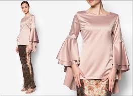 Baju kurung pengantin wanita muslimah satin 781. Baju Kurung Ala Kimono Cheap Online