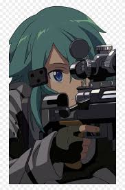 Sinon wallpapers for desktop, mobile, iphone and tablets. Anime Sword Art Online Ii Mobile Wallpaper Sinon Gun Clipart 2667962 Pikpng