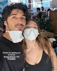 Taylor and his sister volunteering in the LA fires @taylorzakharperez