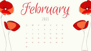 Desain kalender 2021 halaman 2. February 2021 Calendar Wallpapers Wallpaper Cave