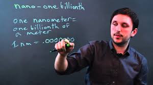 Inspect any ruler or measuring tape, and you can see the numbered markings for meters, centimeters, and millimeters. How Many Meters Equal One Nanometer Youtube