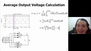 This induces an electric field in a coil or squirrel cage to drive a rotor. Three Phase Full Wave Rectifier Average Output Voltage Youtube