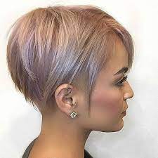 Here S A Pixieplayback To This Wonderfully Executed Pixie By Jessicayanelis R With Color By Thick Hair Styles Short Hair With Bangs Very Short Hair