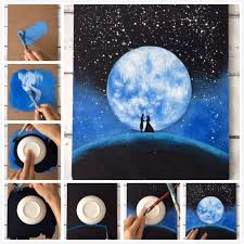 6 Super Easy Painting Art For Home Decor Painting For Beginner Diy Diy Art Painting Canvas Painting Tutorials Canvas Painting Diy