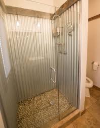 The siding on this office space is galvanized ¾ corrugated with. 22 Corrugated Metal Ideas In 2021 Corrugated Metal Rustic Bathrooms Bathrooms Remodel