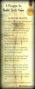 We did not find results for: 5 Prayers To Build Your Hope Prayer Coach