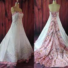 It is the undervalued cousin in the bride's stunning engagement ring and generally the last thing the groom thinks about. Vintage Sweetheart Pink Camo Wedding Dresses Custom Lace Up Realtree Country Bridal Gowns Camouflage Reception Dresses Wedding Dresses Aliexpress