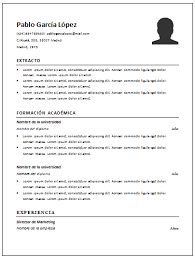 Maybe you would like to learn more about one of these? Curriculum Vitae Clasico Plantillas De Ejemplo Gratis