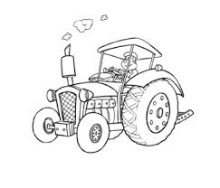 Traktor to pojazd, który jest niezbędny dla rolników w gospodarstwie. Kolorowanka Traktor Do Druku Malowanki Dla Chlopcow Do Druku Miastodzieci Pl