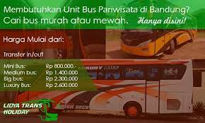 Kami dapat menjemput dimanapun lokasinya, kami juga bisa menyediakan bus di seluruh pulau jawa dan pulau bali. Daftar Harga Sewa Bus Pariwisata Bandung 2020 Lidya Trans