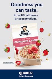 Instant bonding | quaker® oats. An Easy Start To Your Day With Quaker Instant Oatmeal Oats Quaker Food