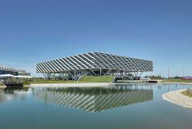 On average, to cover your living expenses in germany you will need around 861 euros per month (around $1,002 us dollars) or 10,332 euros per year (around $12,024 us dollars). Behnisch Architekten Complete Adidas Arena In Herzogenaurach Avontuura