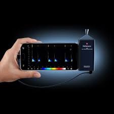 It plugs into your device's lightning or microusb port, using a specialized microphone. Bat Tech Batslife